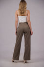Pleated Wide-Leg Trousers – Default