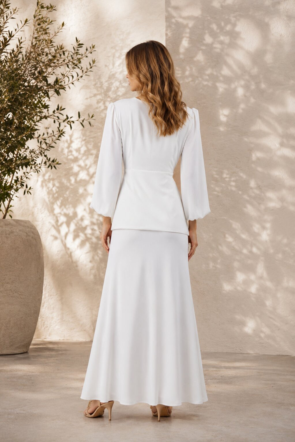 Wrap Top and Skirt Co-ord Set – Default