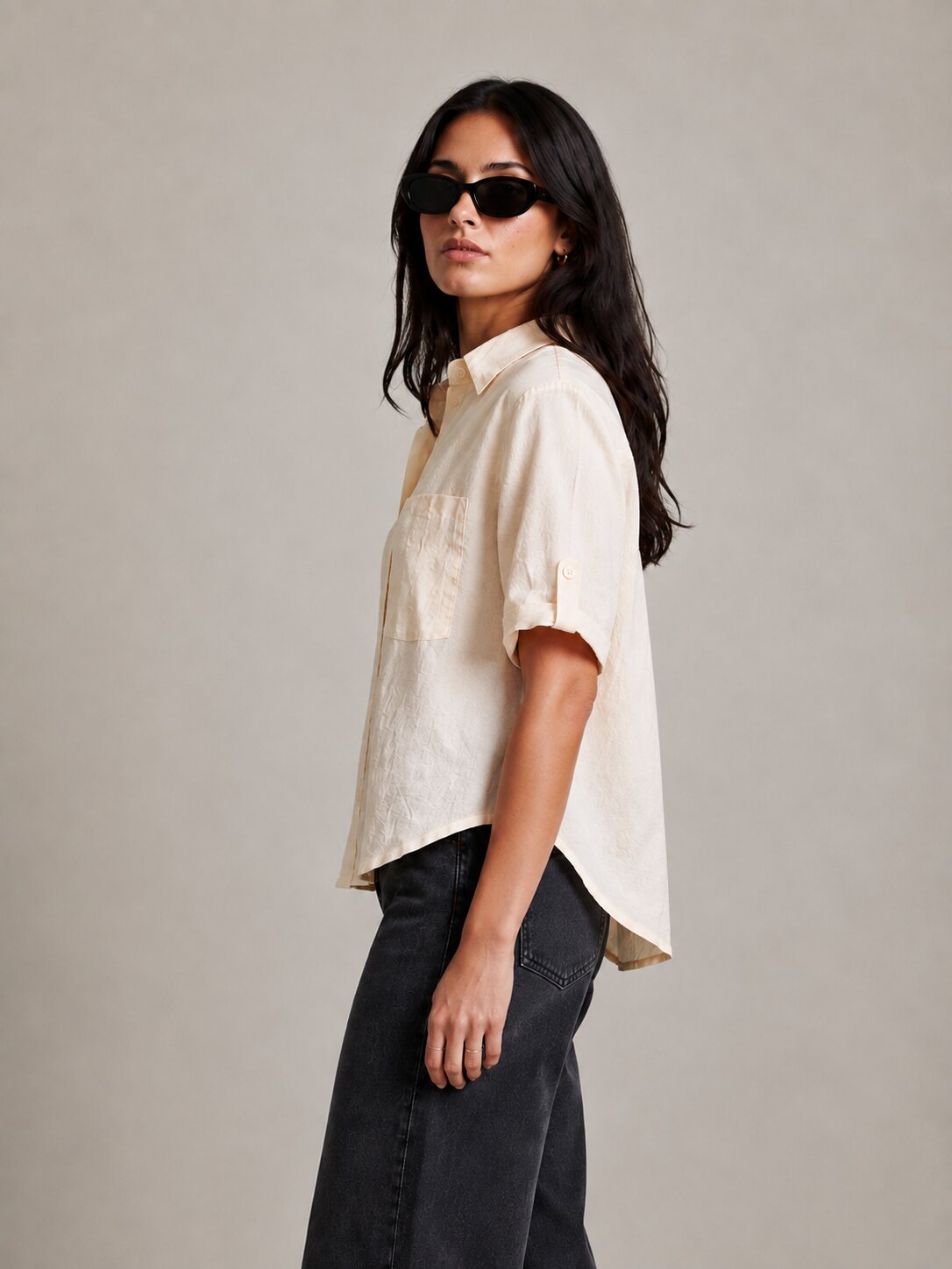 Classic Cotton Shirt – Off White
