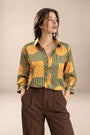Patchwork Print Shirt – Default